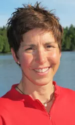 <b>Lisa Schlenker met with local media Monday as part of the UW news conference</b>