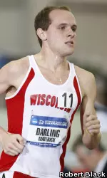 <b>Maverick Darling was a first-team All-America and All-Big Ten honoree in cross country, indoor track and outdoor track.</b>
