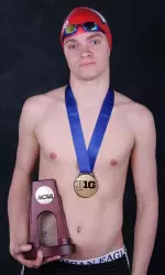 <b>Sophomore Drew teDuits earned the Badgers' first NCAA individual title in over two decades.</b>