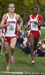 <b>Maverick Darling and Mohammed Ahmed finished second and third at the Big Ten Championship.</b>
