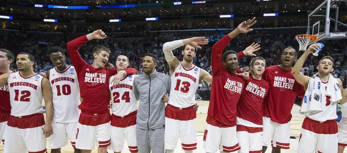 Badgers sing Varsity after North Carolina game