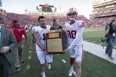 Rafael Gaglianone and Drew Meyer Freedom Trophy vs Nebraska