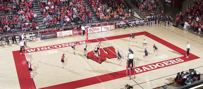 UW Field House during a match