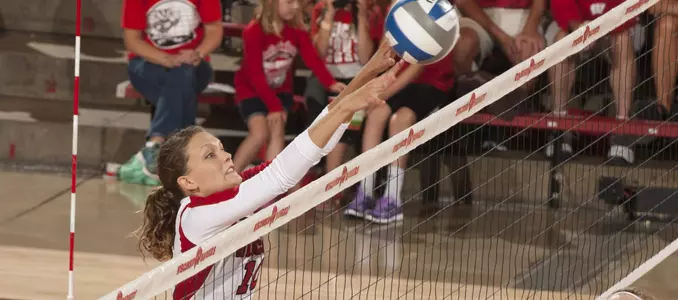 Tori Blake gets a block