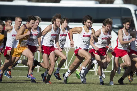 Men's team at regional race