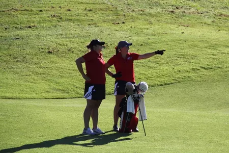 Lindsay Wandrey coaches student-athlete