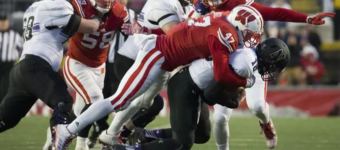 Vince Biegel vs. Northwestern, Nov. 21, 2015