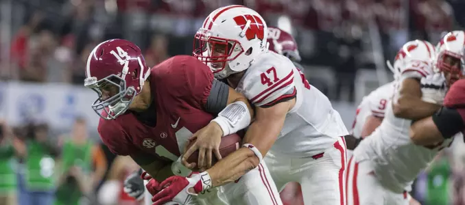 Vince Biegel vs. Alabama