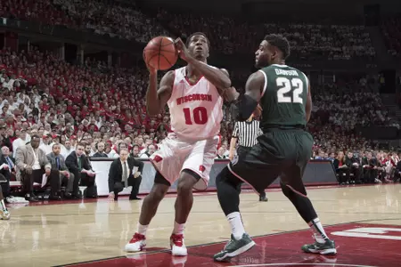 Nigel Hayes vs. Michigan State
