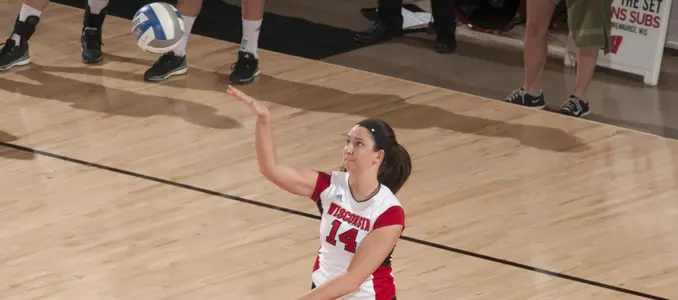 Madison Duello serve