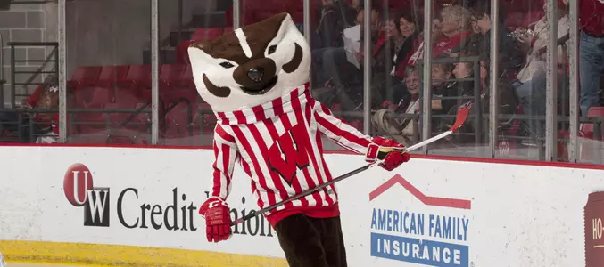 Bucky on ice