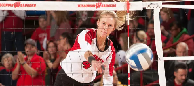 Kelli Bates puts away a kill