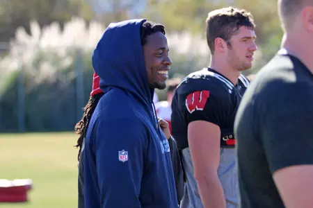 Melvin Gordon - Holiday Bowl Practice 2015