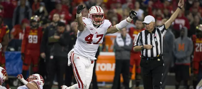 Vince Biegel vs. Maryland, Nov. 7, 2015