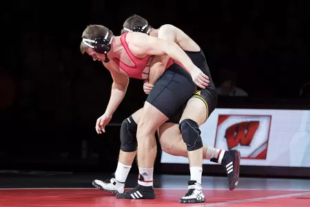 Eric Peissig wrestled No. 3 Nathan Burak at 197 pounds.