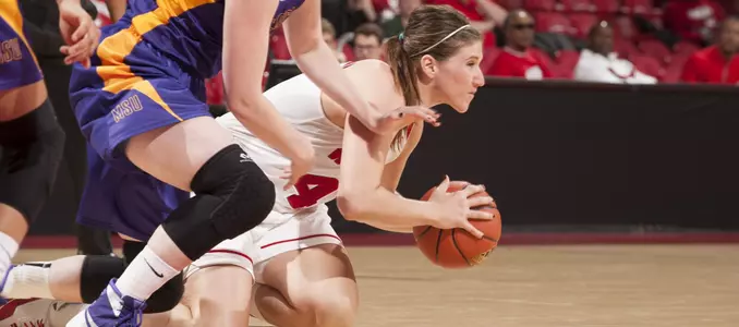 Rosanna Gambino hustles after a ball