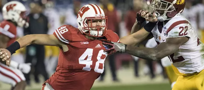 Jack Cichy vs. USC - Holiday Bowl