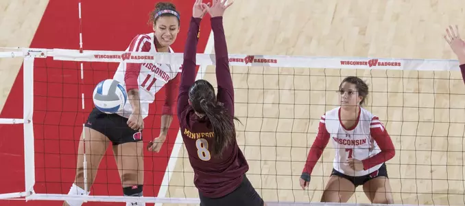 Tionna Williams goes up for a kill