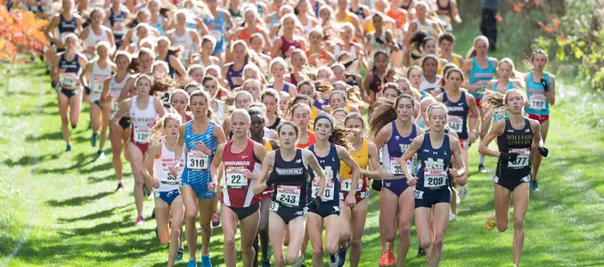 Women's pack at Wisconsin Invitational