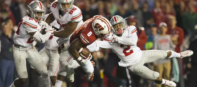 Wisconsin vs. Ohio State football, Corey Clement, October 2016