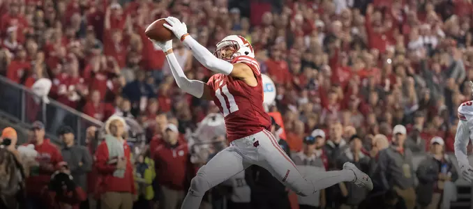 Wisconsin vs. Ohio State football, Jazz Peavy, October 2016