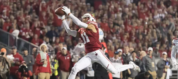 Wisconsin vs. Ohio State football, Jazz Peavy, October 2016