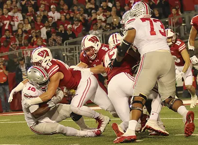 Wisconsin football linebacker Jack Cichy