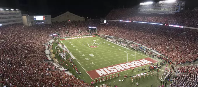 Camp Randall at night, Ohio State, Oct. 15, 2016