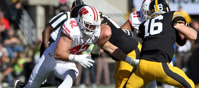 Football vs. Iowa T.J. Watt 2016