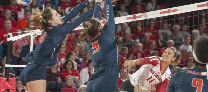 Tionna Williams goes up for a kill