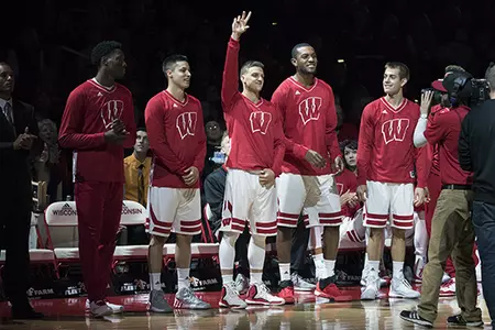 Men's basketball 2016 seniors Zak Showalter