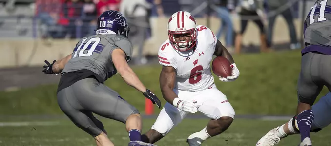 Football vs. Northwestern 2016 Corey Clement