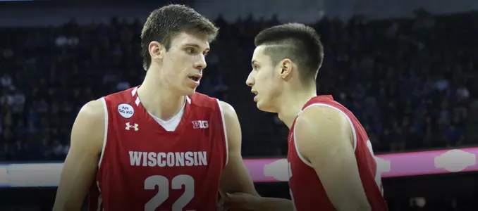 ethan happ and bronson koenig at creighton