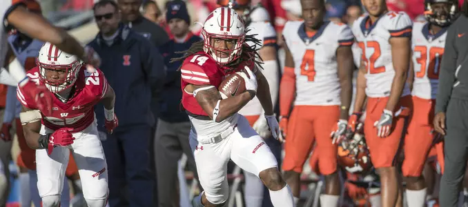 Football vs. Illinois 2016 D'Cota Dixon