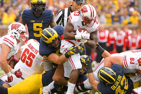 Football vs. Michigan 2016 Dare Ogunbowale