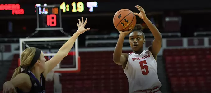 Roichelle Marble takes a shot