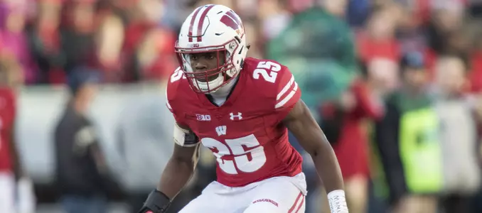 Football vs. Illinois 2016 Derrick Tindal