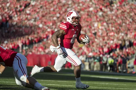Football vs. Illinois 2016 Corey Clement