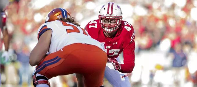 Football vs. Illinois 2016 Vince Biegel