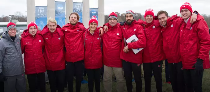 Men's Cross Country Celebration