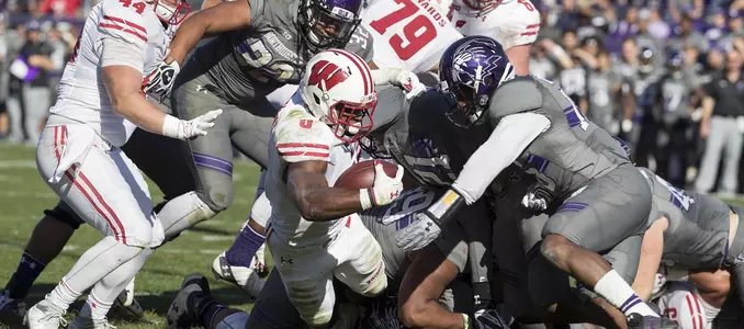Football vs. Northwestern 2016 Corey Clement