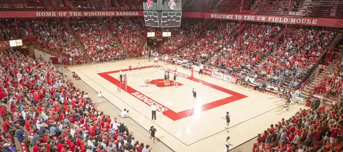 UW Field House during a volleyball match