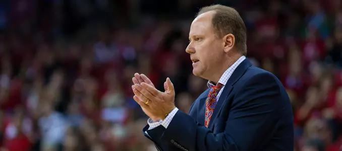Men's basketball vs. Prairie View A&M 2016 Greg Gard