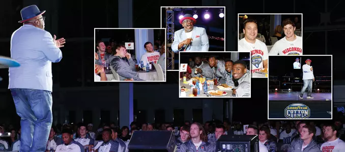 Football Cotton Bowl 2017 Cowboys Comedy Jam Team Cedric the Entertainer