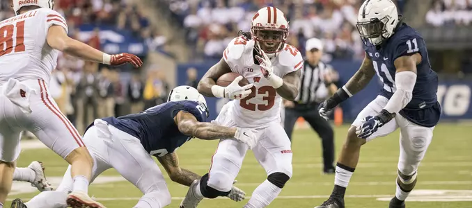 Football 2016 vs. Penn State Big Ten Championship Dare Ogunbowale