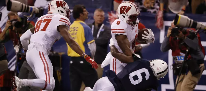 Football vs. Penn State 2016 Big Ten Championship Corey Clement