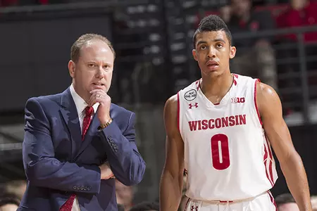 Men's basketball 2016 Greg Gard D'Mitrik Trice
