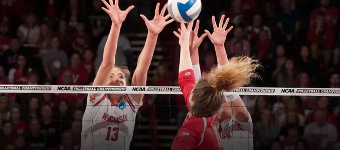 Volleyball vs. Ohio State NCAA Tournament regional Haleigh Nelson