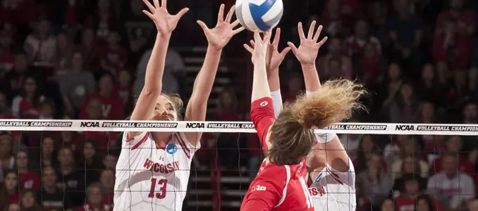 Volleyball vs. Ohio State NCAA Tournament regional Haleigh Nelson