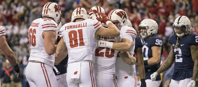 Football vs. Penn State 2016 Big Ten Championship Troy Fumagalli offense